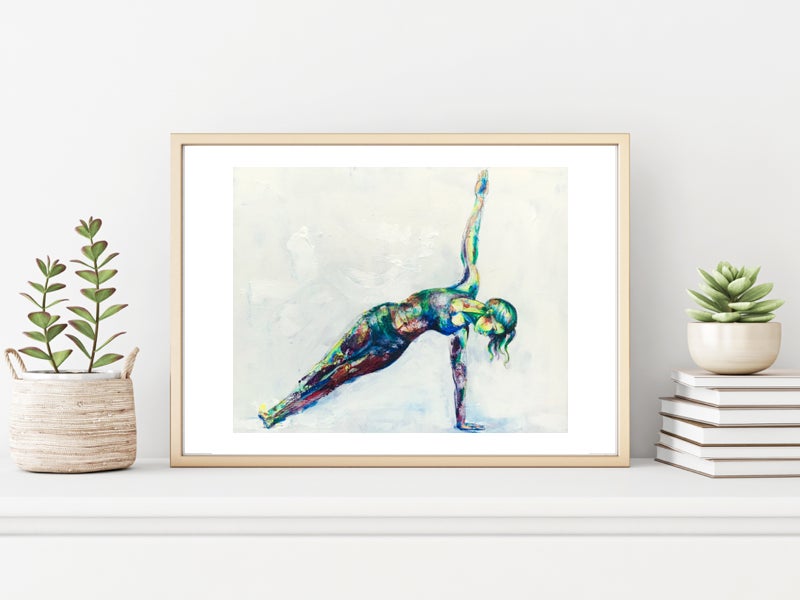 Side Plank Limited Edition Print